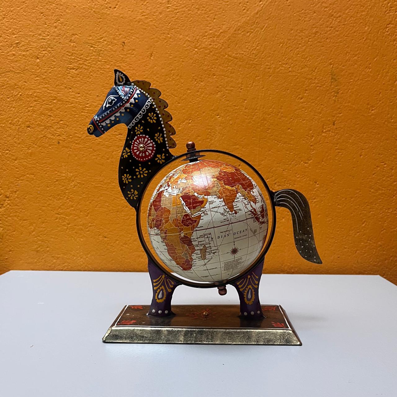 Painted Horse Globe